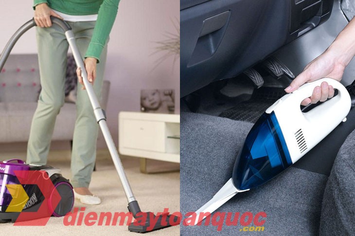 9 công dụng không ngờ của máy hút bụi cầm tay